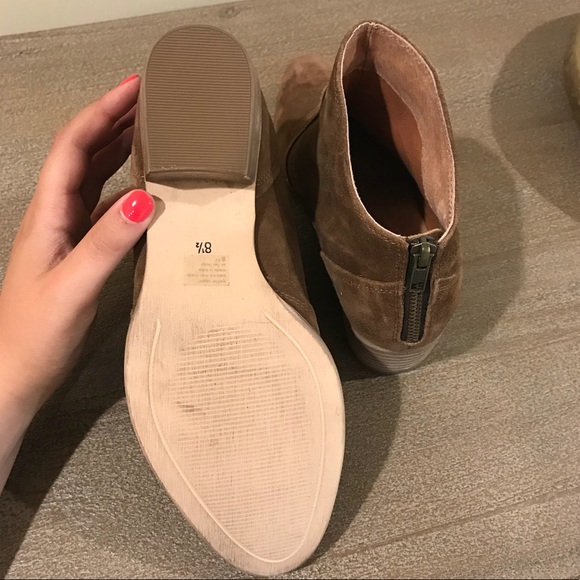 Suede Seychelles Booties - Picture 3 of 4